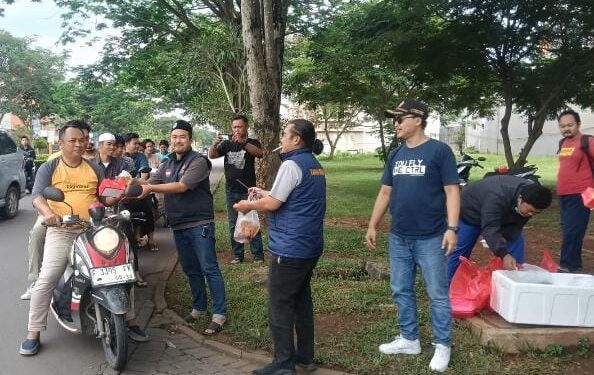 Jumat berkah, Karang Taruna Kecamatan Cileungsi Berbagi Untuk Sesama