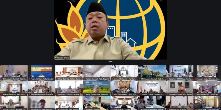 Menteri Nusron Wahid Desak Jajaran ATR/BPN Tuntaskan Tunggakan dan Jamin Kepastian Layanan Publik
