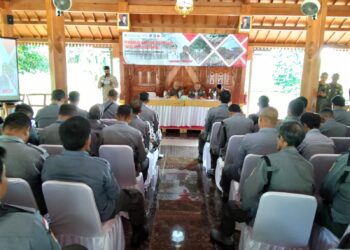 SATLINMAS Desa Se-Kecamatan Cileungsi Diberikan Pembinaan