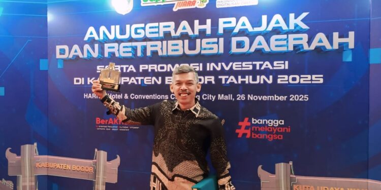 Gunung Putri Raih Predikat Kecamatan dengan Realisasi Pajak Tertinggi Se-Kabupaten Bogor 2025