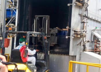 5 Ton Udang Terkontaminasi Radioaktif Cesium-137 Dimusnahkan di PPLI Bogor