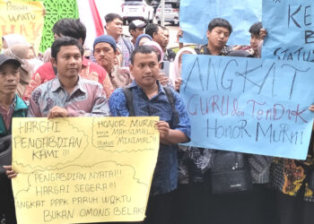 DPRD Kota Bekasi Terima Tuntutan Pengangkatan 3.487 Honorer Murni Menjadi PPPK Paruh Waktu