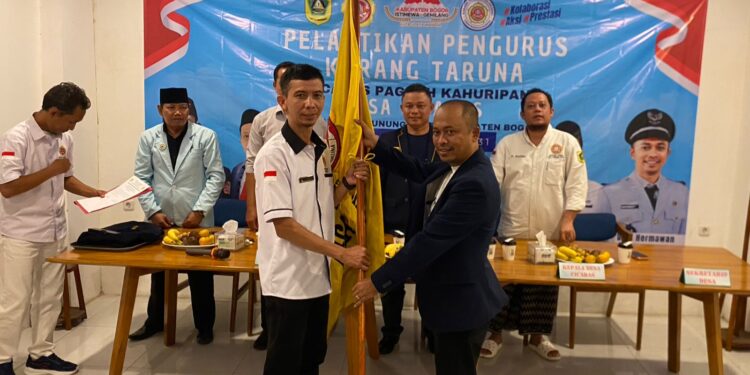 Pelantikan Karang Taruna Desa Cicadas, Siap Wujudkan Generasi Muda Berprestasi