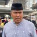 Kepala Satpol PP Kabupaten Bogor Cecep Imam Nagarasid memberikan imbauan larangan pesta kembang api.