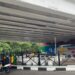Kondisi kolong Flyover Cibinong yang kini rapi dan estetik setelah ditata oleh DPKPP Kabupaten Bogor.