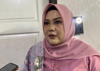 Kepala BKPSDM Kabupaten Bogor, Yunita Mustika Putri menjelaskan kepada wartawan bakal melakukan seleksi terbuka pada dua perangkat daerah baru
