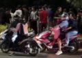 Hindari Pengendara Lawan Arus di Jalan Tegar Beriman, Dua Orang Alami Luka-luka