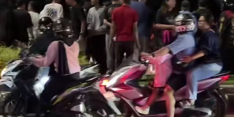 Hindari Pengendara Lawan Arus di Jalan Tegar Beriman, Dua Orang Alami Luka-luka