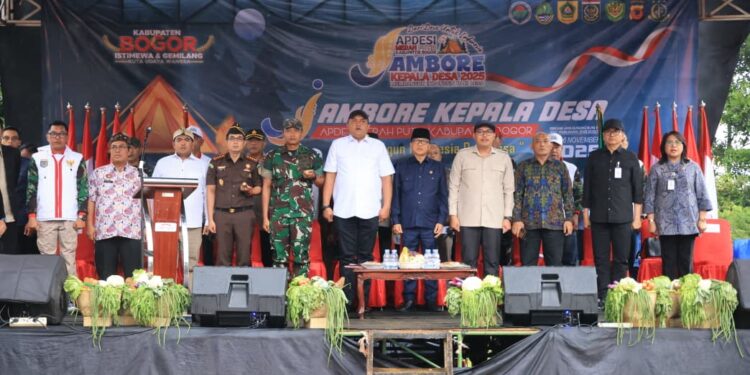 Perkuat Sinergi, Pemkab Bogor Gelar Jambore Apdesi Merah Putih