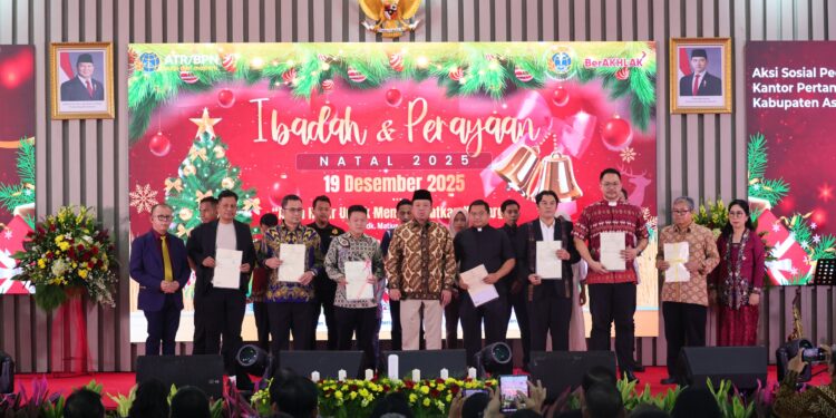 Dapat Sertipikat Menjelang Natal, Pendeta Apresiasi Dukungan ATR/BPN dalam Sertipikasi Tanah Rumah Ibadah