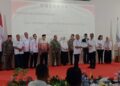 Camat Klapanunggal Galuh Sri Wahyuni saat memberikan sambutan dalam Acara Refleksi Akhir Tahun 2025 di SBI