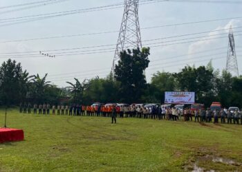 Cuaca Ekstrim, Gunung Putri Tingkatkan Kesiapsiagaan Lewat Apel Kencana