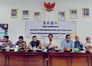 Jelang NATARU, Dua Titik Rawan di Sukamakmur Dibangun Posko