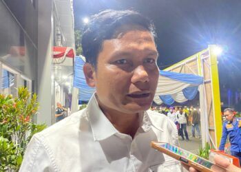 Kepala Bakesbangpol Kabupaten Bogor Ferdinando Selmi Pardede memberikan keterangan terkait kondusivitas perayaan Natal 2025