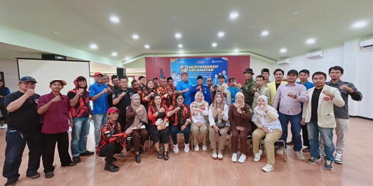 Angga Maulana terpilih aklamasi Ketua KNPI Gunung Putri 2026-2029 disaksikan Wahyudi Chaniago