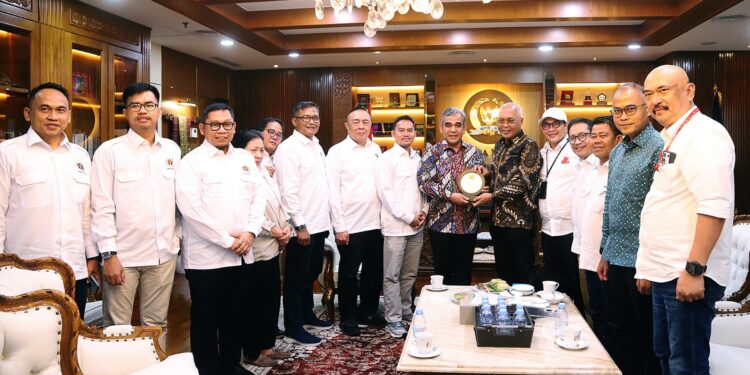 Audiensi dengan PWI, Ahmad Muzani: Hati Saya Tetap Wartawan