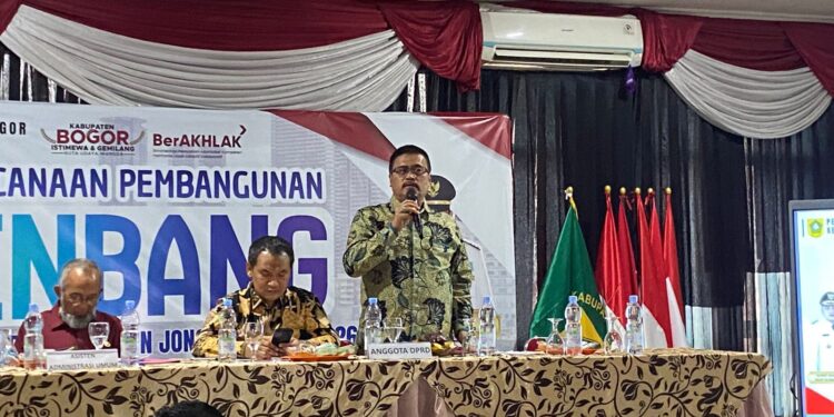 Anggaran Berkurang, DPRD Kabupaten Bogor Usulkan Pokir Dewan untuk Fasilitas Sekolah di Jonggol