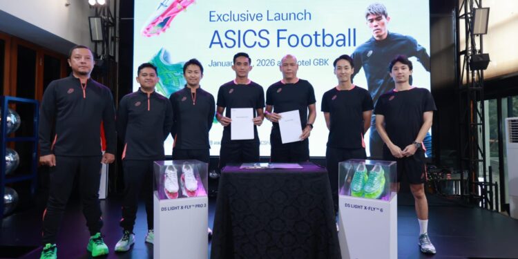 Peluncuran Sepatu ASICS Football, Jakarta