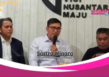 Ketua Dewan Perwakilan Rakyat Daerah (DPRD) Kabupaten Bogor Sastra Winara.