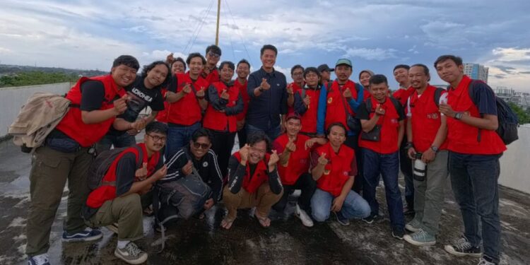 Edukasi Bahaya Kebakaran, Damkar Kabupaten Bogor Ajak Jurnalis Jajal Aplikasi Simpadampro