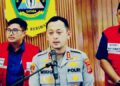 kapolres bogor saat melakukan jumpa pers