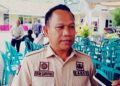 Ketua APDESI Kecamatan Gunung Putri H. Udin Saputra memberikan pernyataan apresiasi