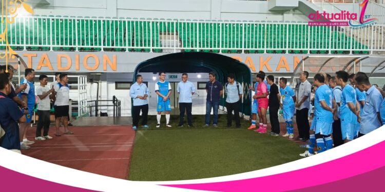 ASN Kabupaten Bogor Jamu ASN Kota Depok dalam Laga Persahabatan di Gelora Pakansari