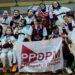 Atlet basket putri PPOPM Kabupaten Bogor saat menjalani sesi latihan intensif jelang POPWILDA 2026
