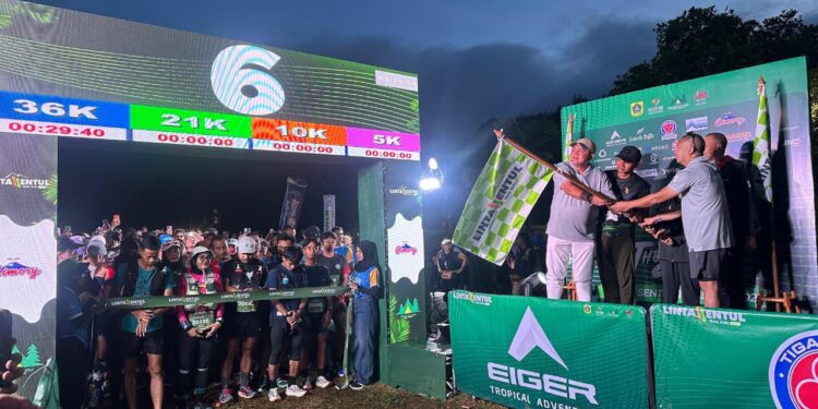 Sentul Jadi Magnet Dunia! 1.400 Pelari Nasional dan Mancanegara Taklukkan Lintas Sentul Trail Run 2026