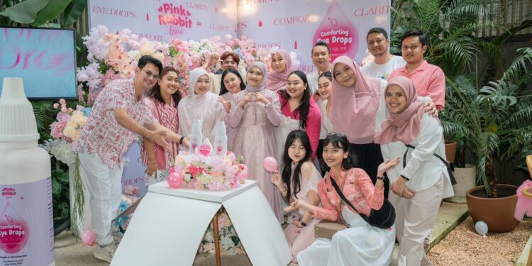 Pink Rabbit Lens Hadirkan Comforting Eye Drop, Solusi Mata Nyaman untuk Gaya Hidup Aktif