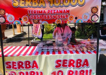 Berbagai pilihan menu sarapan harga 10 ribu di Terminal Sarapan Cilendek