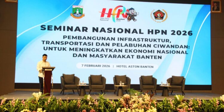 Wagub Banten Buka Seminar Nasional Infrastruktur Transportasi di HPN 2026