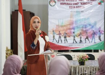 Yantie Racghim saat hadiri RAT Koperasi DWP