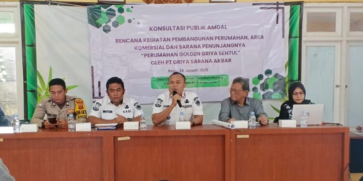 Kades Cijayanti H. Ahmad Paojan Ingatkan Dampak Lingkungan AMDAL Perumahan Golden Griya Sentul