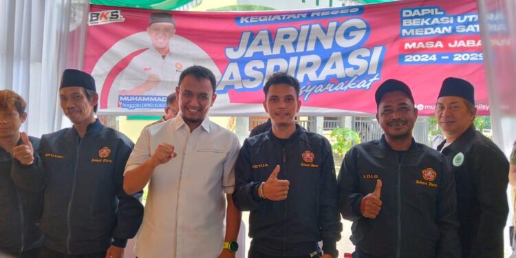 Anggota DPRD Kota Bekasi Ini Dapat Aspirasi Pembangunan Kantor Karang Taruna Kelurahan Harapan Baru
