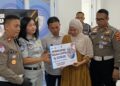 Jasa Raharja Serahkan Santunan Rp50 Juta untuk Korban Tabrakan Maut