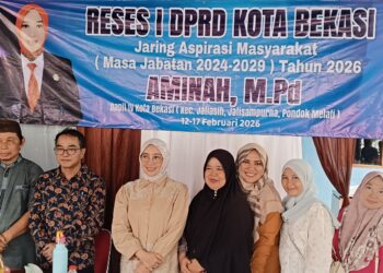 Reses Anggota DPRD Kota Bekasi Aminah Jaring Aspirasi Warga Jatiluhur