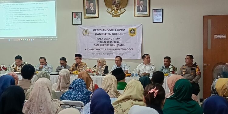 Anggota DPRD Kabupaten Bogor Dapil I Gelar Reses di Citeureup, Serap Aspirasi Masyarakat untuk Perencanaan 2027