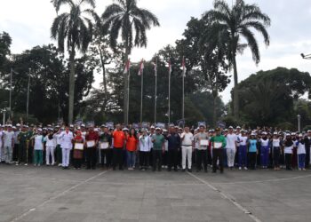 341 Pelajar Ikuti Latihan Gabungan dan Sosialisasi Seleksi Calon Paskibraka 2026, Ini Pesan Denny