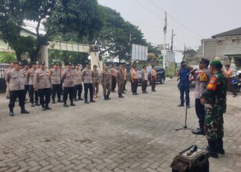 ‎Apel Siaga Gabungan Pengamanan Malam Takbiran di Klapanunggal