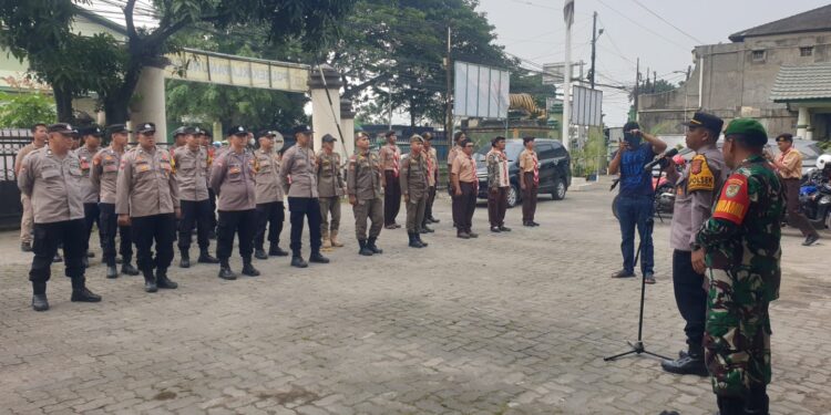 ‎Apel Siaga Gabungan Pengamanan Malam Takbiran di Klapanunggal
