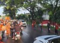 Pemuda Pancasila PAC Klapanunggal Bagikan Ratusan Paket Takjil Gratis
