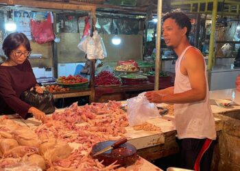 Harga Ayam di Pasar Cibinong Naik, Penjualan Pedagang Turun 60%