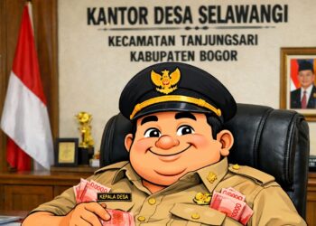 Bernyali Tabrak UU Desa, Kades ‘Kopral’ Kebal Hukum?
