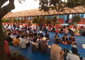 Bukber SDN 05 Cicadas, Kepala Sekolah Ingatkan Siswa Isi Libur Lebaran dengan Kegiatan Positif