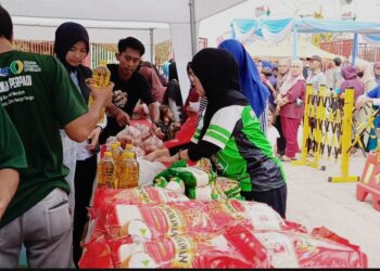 Diserbu Warga, Pangan Murah Polres Bogor di Pakansari Ludes dalam Waktu Singkat