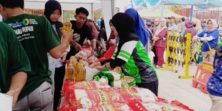 Diserbu Warga, Pangan Murah Polres Bogor di Pakansari Ludes dalam Waktu Singkat