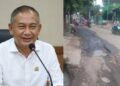 Jalan Raya KH Umar Rusak Parah, Dewan Beben: Saya Akan Sampaikan Ke DPUPR
