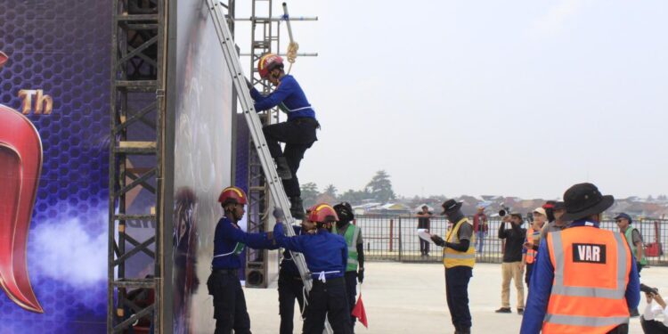 Hari Pertama, Dua Tim Damkar Kabupaten Bogor Tembus 6 Besar di Ajang NFSC 2026