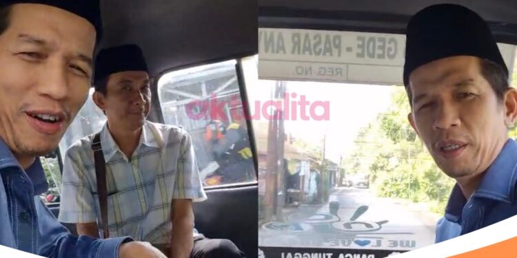 Viral! Anggota DPRD Naik Angkot ke Kantor Demi Hemat BBM